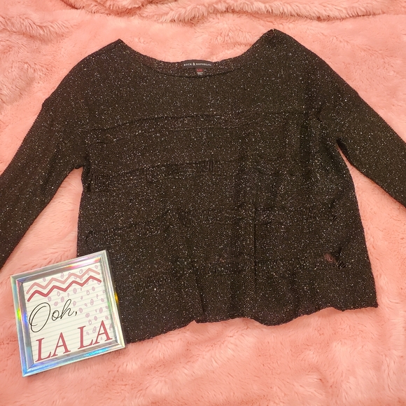 Rock & Republic metallic knit top - Picture 5 of 15